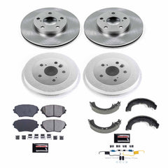 Power Stop KOE15063DK Autospecialty 1-Click Daily Driver Front And Rear Brake Kit for 2001-2002 Toyota RAV4 product image