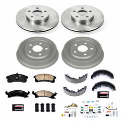 Power Stop KOE15083DK Autospecialty 1-Click Daily Driver Front And Rear Brake Kit for 1990-2002 Chevrolet Cavalier product image