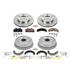 Power Stop KOE15084DK Autospecialty 1-Click Daily Driver Front And Rear Brake Kit for 1986-1990 Buick Lesabre Custom product image