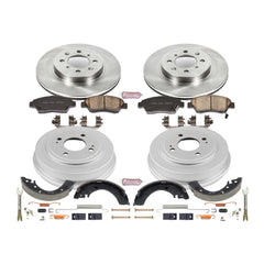 Power Stop KOE15088DK Autospecialty 1-Click Daily Driver Front And Rear Brake Kit for 2007-2008 Honda Fit product image