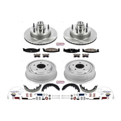 Power Stop KOE15090DK Autospecialty 1-Click Daily Driver Front And Rear Brake Kit for 1994-1996 Ford E-150 Econoline product image