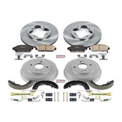 Power Stop KOE15104DK Autospecialty 1-Click Daily Driver Front And Rear Brake Kit for 1990-1993 Honda Accord product image
