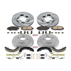 Power Stop KOE15105DK Autospecialty 1-Click Daily Driver Front And Rear Brake Kit for 1990-1997 Honda Accord product image