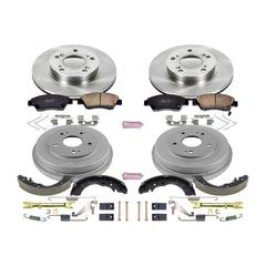 Power Stop KOE15110DK Autospecialty 1-Click Daily Driver Front And Rear Brake Kit for 2006-2008 Honda Civic product image