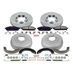 Power Stop KOE15116DK Autospecialty 1-Click Daily Driver Front And Rear Brake Kit for 1996-1998 Nissan Pathfinder product image