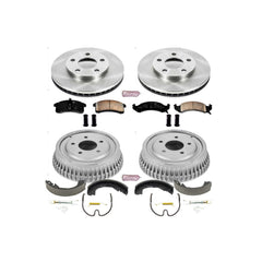 Power Stop KOE15122DK Autospecialty 1-Click Daily Driver Front And Rear Brake Kit for 1992-1993 Buick Lesabre Custom product image