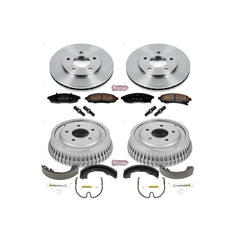 Power Stop KOE15124DK Autospecialty 1-Click Daily Driver Front And Rear Brake Kit for 1995 Chevrolet Lumina product image