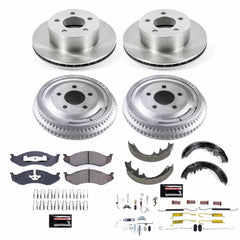 Power Stop KOE15132DK Autospecialty 1-Click Daily Driver Front And Rear Brake Kit for 1992-1999 Jeep Cherokee product image
