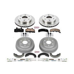 Power Stop KOE15136DK Autospecialty 1-Click Daily Driver Front And Rear Brake Kit for 1988-1999 Chevrolet Blazer Cheyenne Silverado product image