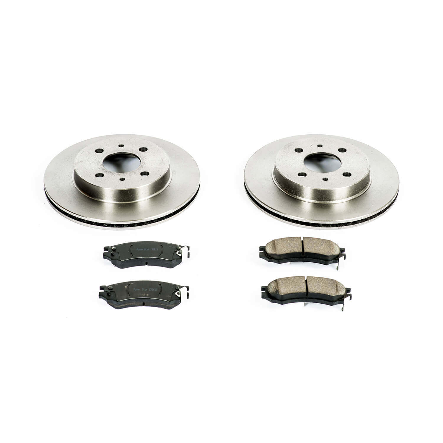 Power Stop KOE1515 Autospecialty - 1-Click Daily Driver Brake Kits (Front) for 1991-2002 Saturn Sc product image