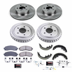 Power Stop KOE15150DK Autospecialty 1-Click Daily Driver Front And Rear Brake Kit for 2003-2009 Ford Ranger Edge product image