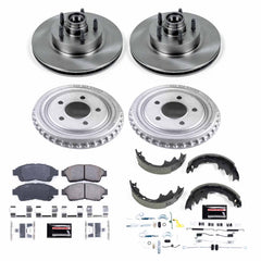 Power Stop KOE15151DK Autospecialty 1-Click Daily Driver Front And Rear Brake Kit for 1998-2002 Ford Ranger Ev Splash product image