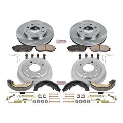 Power Stop KOE15157DK Autospecialty 1-Click Daily Driver Front And Rear Brake Kit for 1998-2001 Hyundai Elantra product image