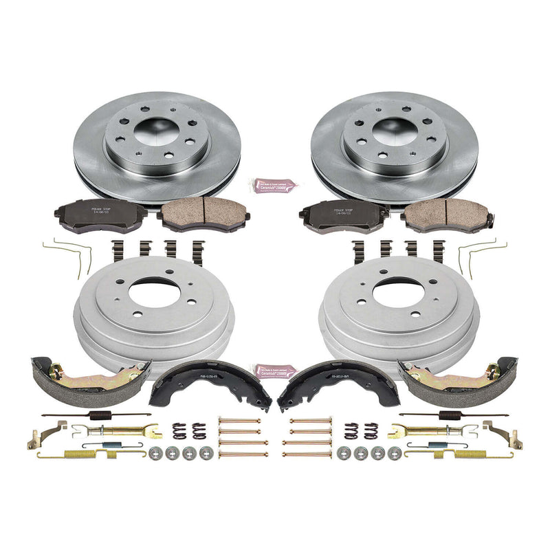 Power Stop KOE15158DK Autospecialty 1-Click Daily Driver Front And Rear Brake Kit for 2005-2006 Hyundai Elantra product image