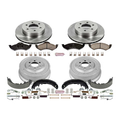 Power Stop KOE15164DK Autospecialty 1-Click Daily Driver Front And Rear Brake Kit for 2000-2002 Dodge Dakota product image