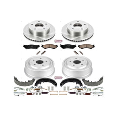 Power Stop KOE15165DK Autospecialty 1-Click Daily Driver Front And Rear Brake Kit for 2000-2001 Dodge Ram 1500 product image