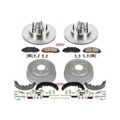 Power Stop KOE15174DK Autospecialty 1-Click Daily Driver Front And Rear Brake Kit for 1997-1998 Ford F-150 product image