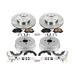 Power Stop KOE15197DK Autospecialty 1-Click Daily Driver Front And Rear Brake Kit for 2000-2002 Toyota Corolla product image