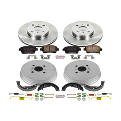 Power Stop KOE15201DK Autospecialty 1-Click Daily Driver Front And Rear Brake Kit for 2001-2003 Toyota Prius product image