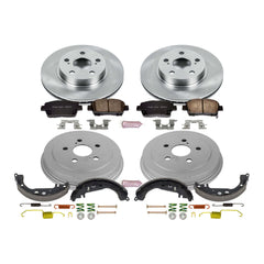 Power Stop KOE15202DK Autospecialty 1-Click Daily Driver Front And Rear Brake Kit for 2004-2008 Toyota Prius product image