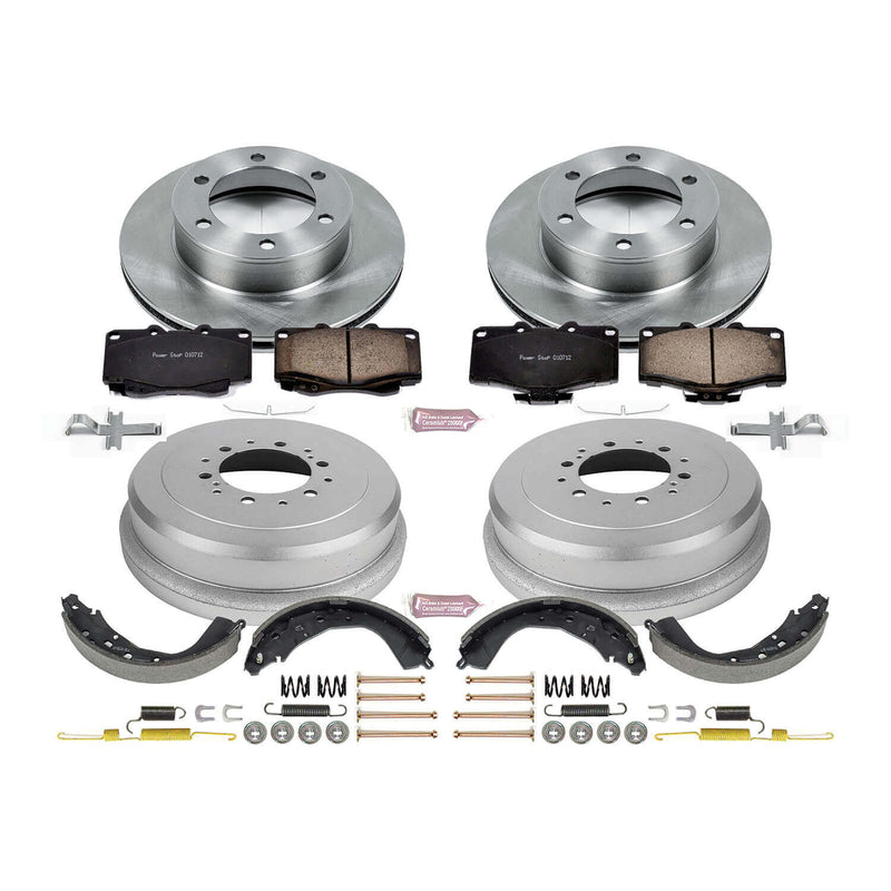 Power Stop KOE15212DK Autospecialty 1-Click Daily Driver Front And Rear Brake Kit for 2001-2004 Toyota 4RUNNER product image