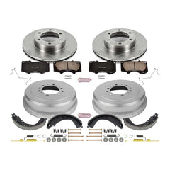 Power Stop KOE15214DK Autospecialty 1-Click Daily Driver Front And Rear Brake Kit for 2003-2006 Toyota Tundra product image