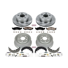 Power Stop KOE15215DK Autospecialty 1-Click Daily Driver Front And Rear Brake Kit for 2001-2006 Jeep Wrangler product image