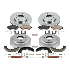 Power Stop KOE15217DK Autospecialty 1-Click Daily Driver Front And Rear Brake Kit for 2002-2006 Nissan Sentra product image