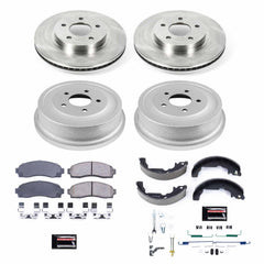 Power Stop KOE15218DK Autospecialty 1-Click Daily Driver Front And Rear Brake Kit for 2005-2006 Chevrolet Equinox product image