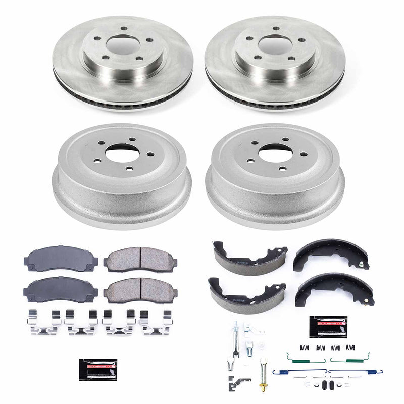 Power Stop KOE15218DK Autospecialty 1-Click Daily Driver Front And Rear Brake Kit for 2005-2006 Chevrolet Equinox product image