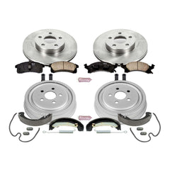 Power Stop KOE15221DK Autospecialty 1-Click Daily Driver Front And Rear Brake Kit for 2003-2005 Chevrolet Cavalier product image