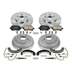 Power Stop KOE15222DK Autospecialty 1-Click Daily Driver Front And Rear Brake Kit for 2006-2007 Chevrolet Hhr product image