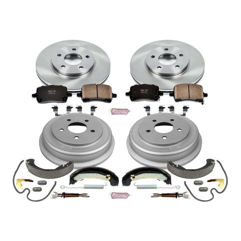 Power Stop KOE15223DK Autospecialty 1-Click Daily Driver Front And Rear Brake Kit for 2008 Chevrolet Hhr product image