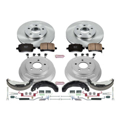 Power Stop KOE15225DK Autospecialty 1-Click Daily Driver Front And Rear Brake Kit for 2009-2011 Chevrolet Hhr product image