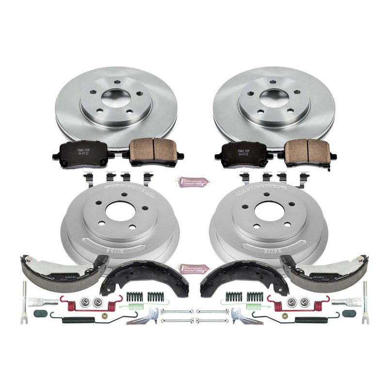 Power Stop KOE15225DK Autospecialty 1-Click Daily Driver Front And Rear Brake Kit for 2009-2011 Chevrolet Hhr product image