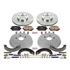 Power Stop KOE15227DK Autospecialty 1-Click Daily Driver Front And Rear Brake Kit for 2003-2008 Toyota Corolla product image