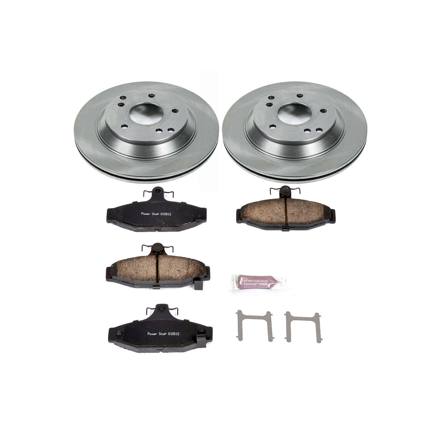 Power Stop KOE1523 Autospecialty - 1-Click Daily Driver Brake Kits (Rear) for 1988-1996 Chevrolet Corvette product image