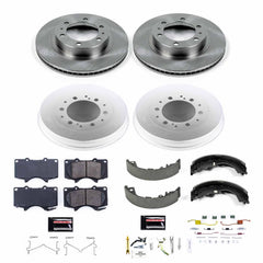 Power Stop KOE15231DK Autospecialty 1-Click Daily Driver Front And Rear Brake Kit for 2005-2022 Toyota Tacoma product image