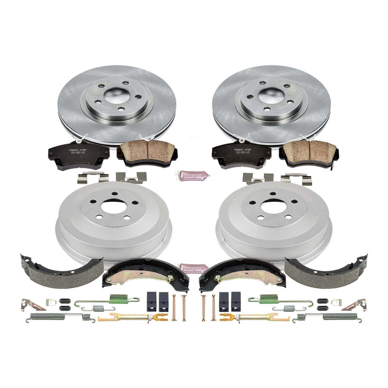 Power Stop KOE15232DK Autospecialty 1-Click Daily Driver Front And Rear Brake Kit for 2004-2009 Chrysler PT Cruiser product image