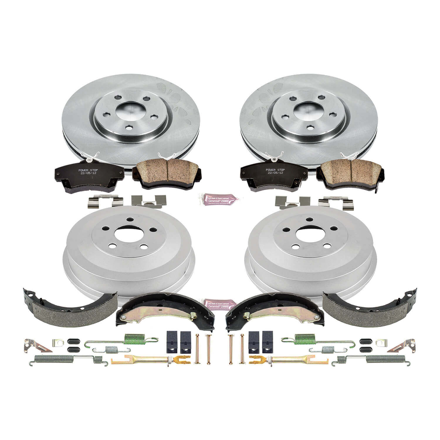 Power Stop KOE15233DK Autospecialty 1-Click Daily Driver Front And Rear Brake Kit for 2004-2005 Chrysler PT Cruiser product image