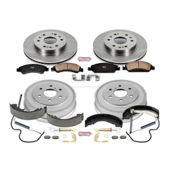 Power Stop KOE15238DK Autospecialty 1-Click Daily Driver Front And Rear Brake Kit for 2007-2008 Chevrolet Silverado 1500 product image