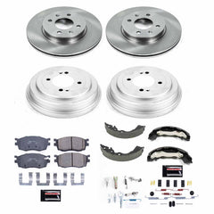 Power Stop KOE15240DK Autospecialty 1-Click Daily Driver Front And Rear Brake Kit for 2006-2011 Hyundai Accent product image