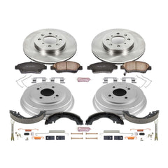 Power Stop KOE15245DK Autospecialty 1-Click Daily Driver Front And Rear Brake Kit for 2009-2013 Honda Fit product image