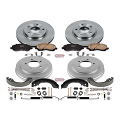 Power Stop KOE15251DK Autospecialty 1-Click Daily Driver Front And Rear Brake Kit for 2007-2012 Dodge Caliber product image