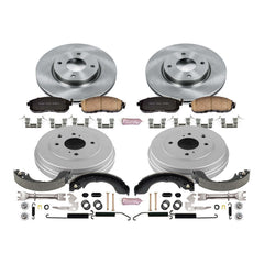 Power Stop KOE15252DK Autospecialty 1-Click Daily Driver Front And Rear Brake Kit for 2007-2014 Nissan Cube product image