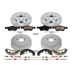 Power Stop KOE15255DK Autospecialty 1-Click Daily Driver Front And Rear Brake Kit for 2008-2011 Ford Escape product image