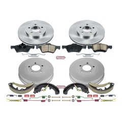 Power Stop KOE15256DK Autospecialty 1-Click Daily Driver Front And Rear Brake Kit for 2009-2010 Ford Escape product image