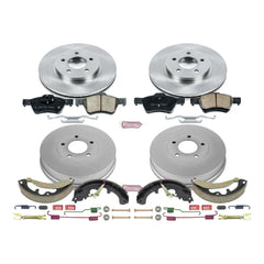 Power Stop KOE15257DK Autospecialty 1-Click Daily Driver Front And Rear Brake Kit for 2010-2012 Ford Escape product image