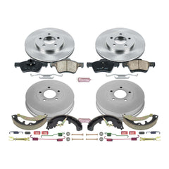 Power Stop KOE15258DK Autospecialty 1-Click Daily Driver Front And Rear Brake Kit for 2010-2012 Ford Escape product image