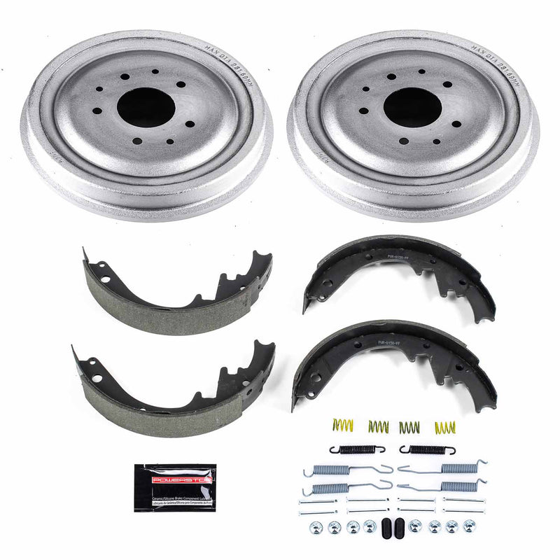 Power Stop KOE15273DK 1-Click Daily Driver Rear Drum Brake Kit for 1963-1966 Chevrolet Corvette Base Rear Drum product image